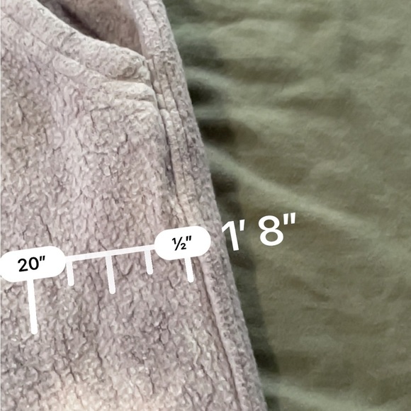 Furry pair of tie dye joggers sz large - Picture 7 of 8